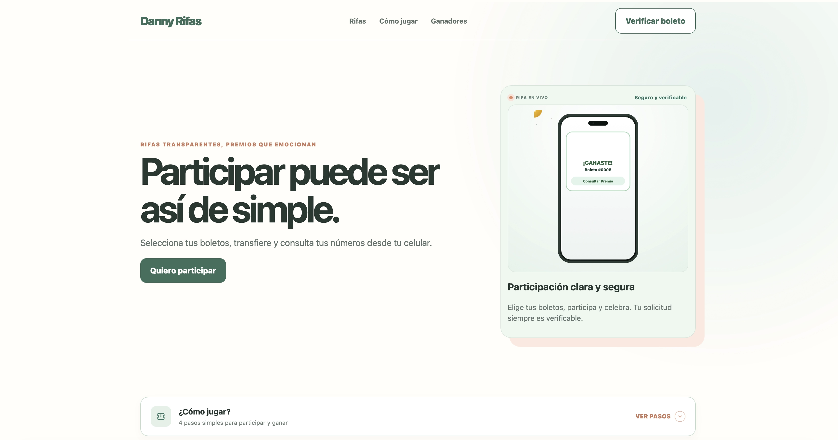 Sorteado / Dani Rifas